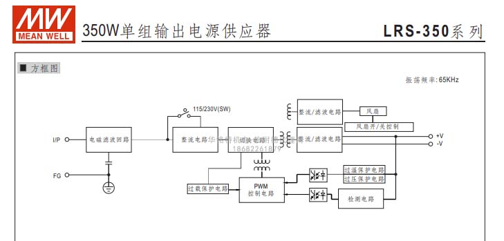 明緯深圳代理商談明緯開(kāi)關(guān)電源LRS-350-24介紹及特點(diǎn)